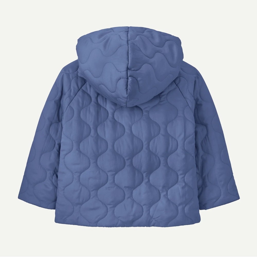 Patagonia Baby Quilted Puff Jacket - Current Blue - Picture 2 of 4